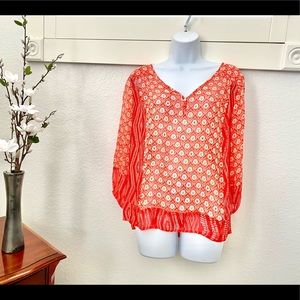 Lucky Brand Silk Blouse